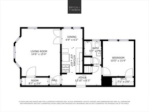2 Bedroom 1 Bath 05 floor plan